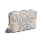 Neceser de algodón y poliéster con estampado premium 220g/m² color azul vista detalle 2