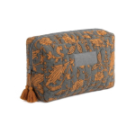 Neceser de algodón y poliéster con estampado premium 220g/m² color gris sexta vista