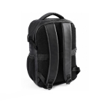 Mochila de PU con compartimento para portátil 14” y bomba de vacío 17L color negro tercera vista