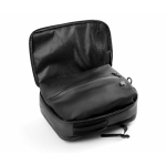 Mochila de PU con compartimento para portátil 14” y bomba de vacío 17L color negro sexta vista