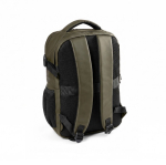 Mochila de PU con compartimento para portátil 14” y bomba de vacío 17L color verde segunda vista