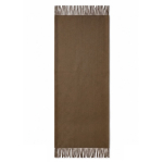 Chal de acrílico y viscosa de tacto suave OEKO-TEX® 250g/m² color marrón cuarta vista