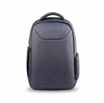 Mochila rígida de poliéster resistente al agua para portátil 15,6'' color azul real primera vista