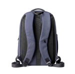Mochila rígida de poliéster resistente al agua para portátil 15,6'' color azul real vista detalle 4