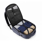Mochila rígida de poliéster resistente al agua para portátil 15,6'' color azul real segunda vista