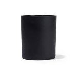 Vela aromática en cerámica mate con mecha de madera 140g color negro primera vista