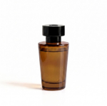 Ambientador mikado aromático en frasco de cristal tintado 80ml color marrón primera vista