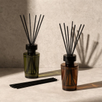 Ambientador mikado aromático en frasco de cristal tintado 80ml cuarta vista