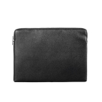 Funda para portátil de PU con espuma interior y cremallera 15,6'' color negro primera vista