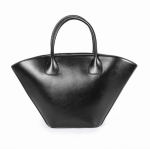 Bolso premium de piel sintética con cierre magnético 520 g/m² color negro primera vista