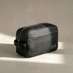 Neceser de PU con cremallera y doble bolsillo interior 200 g/m² primera vista