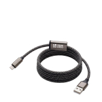 Cable magnético de carga rápida USB-C con 125 cm y 60W color negro vista principal