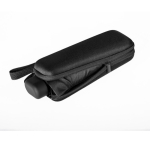 Paraguas plegable de poliéster compacto con estuche rígido Ø92 color negro quinta vista