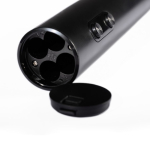 Abridor eléctrico de plástico ABS para botellas accionado 4 pilas AA color negro segunda vista