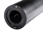 Abridor eléctrico de plástico ABS para botellas accionado 4 pilas AA color negro tercera vista