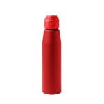 Botella de acero inoxidable con cierre antigoteo reforzado 750ml color rojo segunda vista