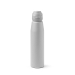 Botella de acero inoxidable con cierre antigoteo reforzado 750ml color gris segunda vista