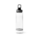 Botella translúcida de plástico reciclado con dosificador y asa 750ml color blanco segunda vista