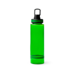 Botella translúcida de plástico reciclado con dosificador y asa 750ml segunda vista