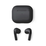 Auriculares inalámbricos de plástico con manos libres y Bluetooth color negro segunda vista
