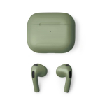 Auriculares inalámbricos de plástico con manos libres y Bluetooth color verde oscuro segunda vista