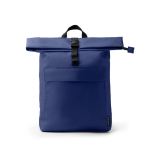 Mochila de poliéster eco con compartimento principal extensible 15'' color azul marino segunda vista