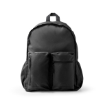 Mochila para portátil de plástico reciclado con respaldo acolchado 17'' color negro segunda vista