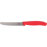 Cuchillo de mesa de acero inoxidable fabricado en UE Victorinox primera vista