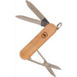 Navaja de acero inoxidable y madera Victorinox con 5 funciones color marrón segunda vista