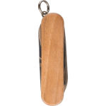 Navaja de acero inoxidable y madera Victorinox con 5 funciones color marrón quinta vista