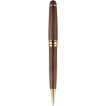 Set de escritura de madera y latón con estuche de madera y tinta azul undécima vista