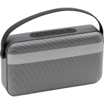 Altavoz inalámbrico con doble altavoz de graves BrandCharger 16W color plateado octava vista