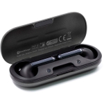 Auriculares inalámbricos con estuche de carga USB-C BrandCharger color grafito tercera vista