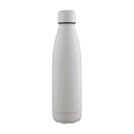 Botella de acero inoxidable reciclado antigoteo con acabado mate 700ml color gris quinta vista