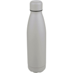 Botella de acero inoxidable reciclado antigoteo con acabado mate 700ml color gris sexta vista