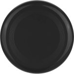 Frisbee macizo de plástico reciclado con 21 cm de diámetro color negro primera vista