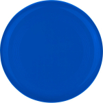 Frisbee macizo de plástico reciclado con 21 cm de diámetro color azul primera vista