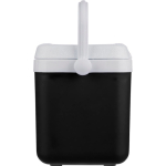 Nevera portátil de plástico resistente con aislamiento y asa robusta 4L color negro sexta vista