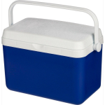 Nevera portátil de plástico resistente con aislamiento y asa robusta 4L color azul séptima vista