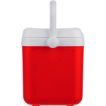 Nevera portátil de plástico resistente con aislamiento y asa robusta 4L color rojo sexta vista