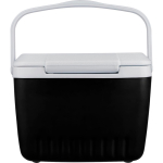 Nevera portátil de plástico resistente con doble pared y asa 13L color negro segunda vista