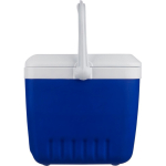 Nevera portátil de plástico resistente con doble pared y asa 13L color azul segunda vista