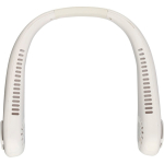 Ventilador de cuello manos libres con 3 velocidades 800mAh color blanco octava vista