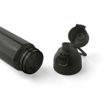 Botella de tritán resistente con cierre de clic y asa superior 750ml color negro tercera vista