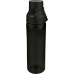 Botella de tritán resistente con cierre de clic y asa superior 750ml color negro cuarta vista