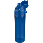 Botella de tritán resistente con cierre de clic y asa superior 750ml color azul segunda vista