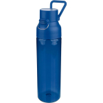 Botella de tritán resistente con cierre de clic y asa superior 750ml color azul tercera vista