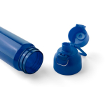 Botella de tritán resistente con cierre de clic y asa superior 750ml color azul cuarta vista