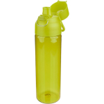 Botella de tritán resistente con cierre de clic y asa superior 750ml color verde segunda vista