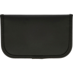 Funda de RPET para llaves y tarjetas con bloqueo RFID y cierre velcro color negro segunda vista